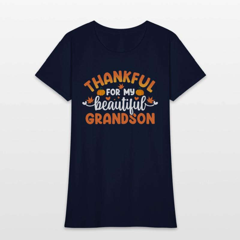 Thanksgiving Gift Thankful Beautiful Grandson Pump