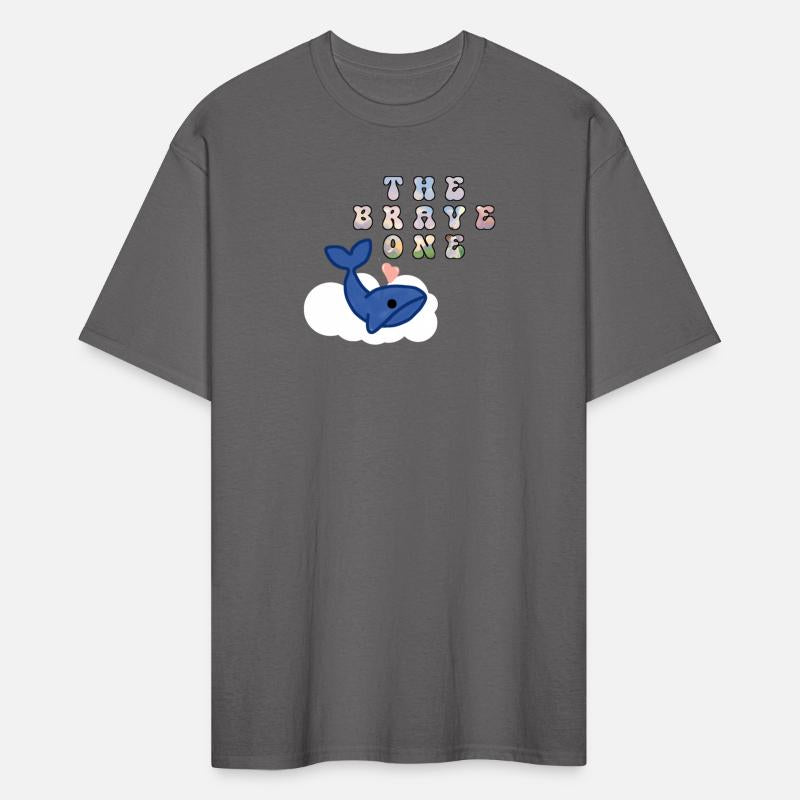 The brave one whale cute t-shirt