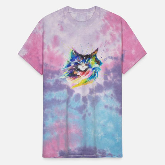 The Colored Cat Symbol of Homosexuality printed