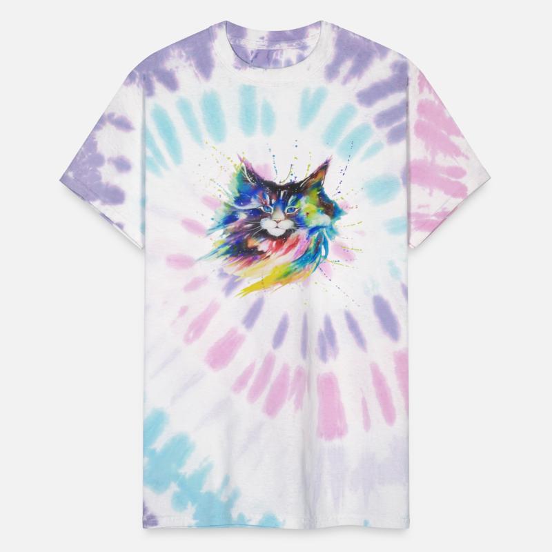 The Colored Cat Symbol of Homosexuality printed