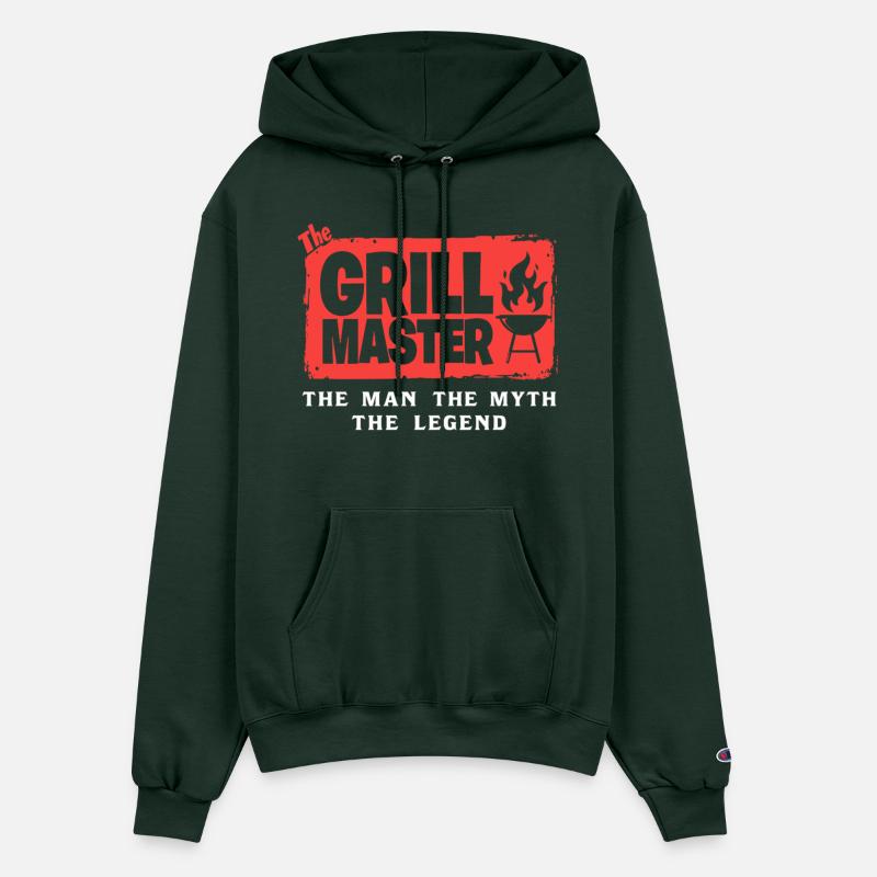 The Grillmaster BBQ Grilling Cult Slogan