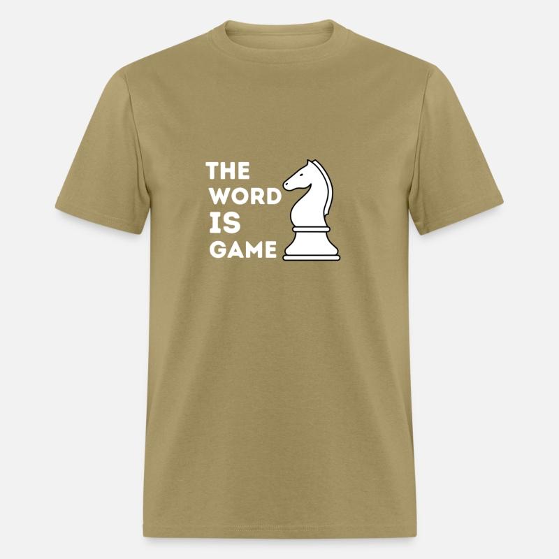 The World is a Game Chess T-shirt