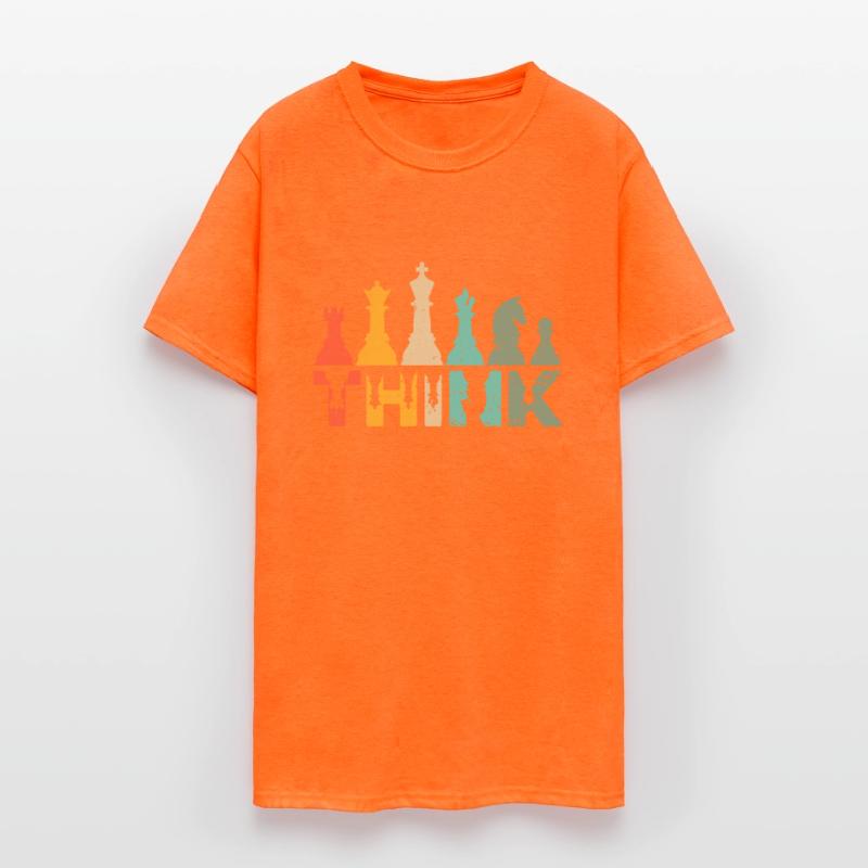 Think Retro Chess Vector Pieces Player Gift Chess