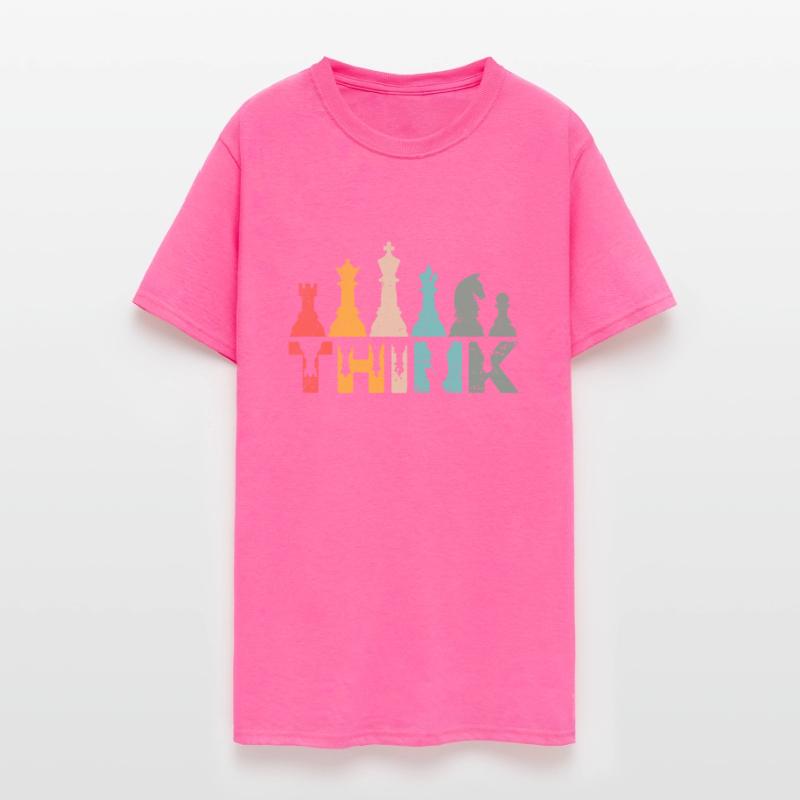 Think Retro Chess Vector Pieces Player Gift Chess