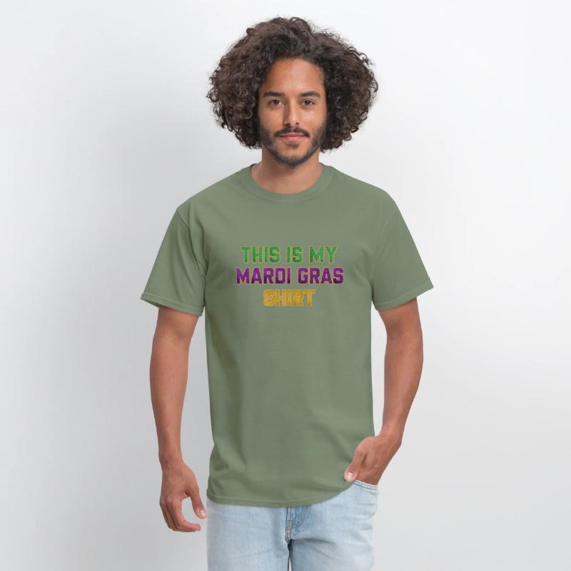 This Is My Mardi Gras Shirt Funny Outfit Men Women