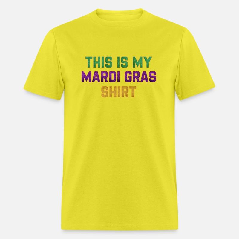 This Is My Mardi Gras Shirt Funny Outfit Men Women