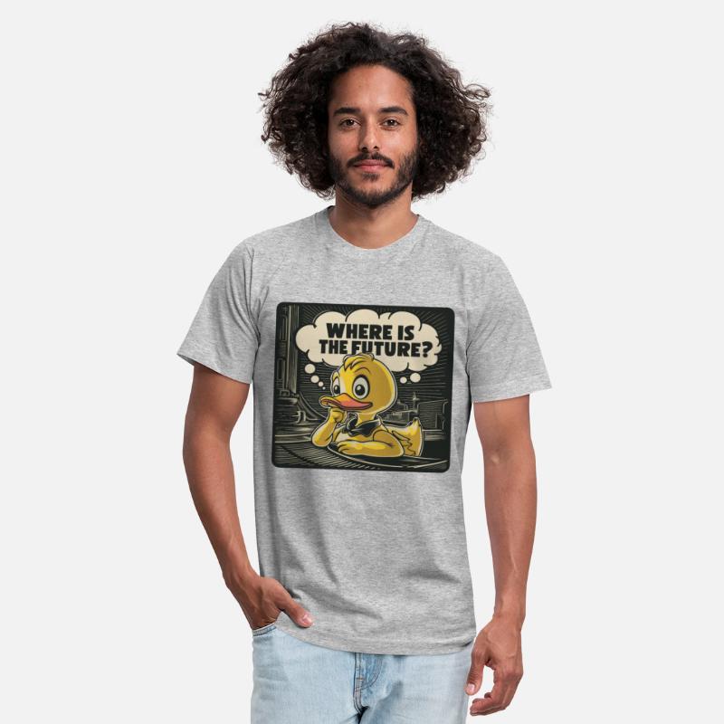 Thoughtful Yellow Plastic Duck Funny Duck