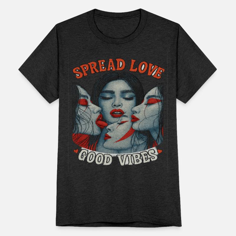 Threaded Passion – Abstract Embroidered Kiss Art