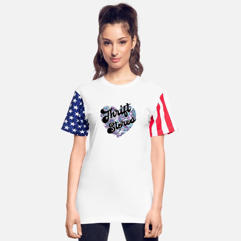 Thrift Stores paisley heart