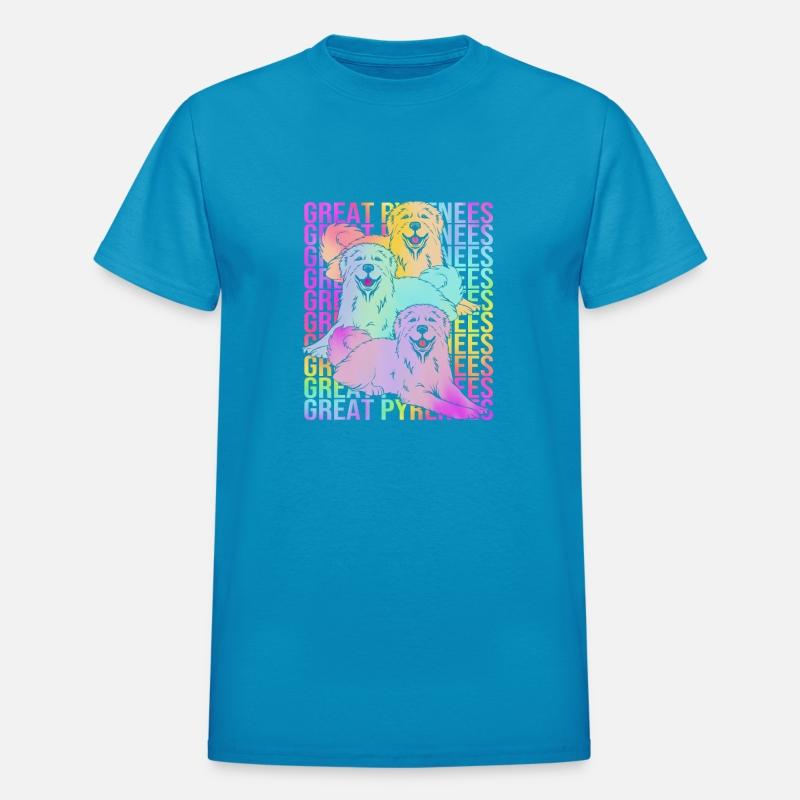 Tie Dye Pet Lover Dog Owner Great Pyrenees