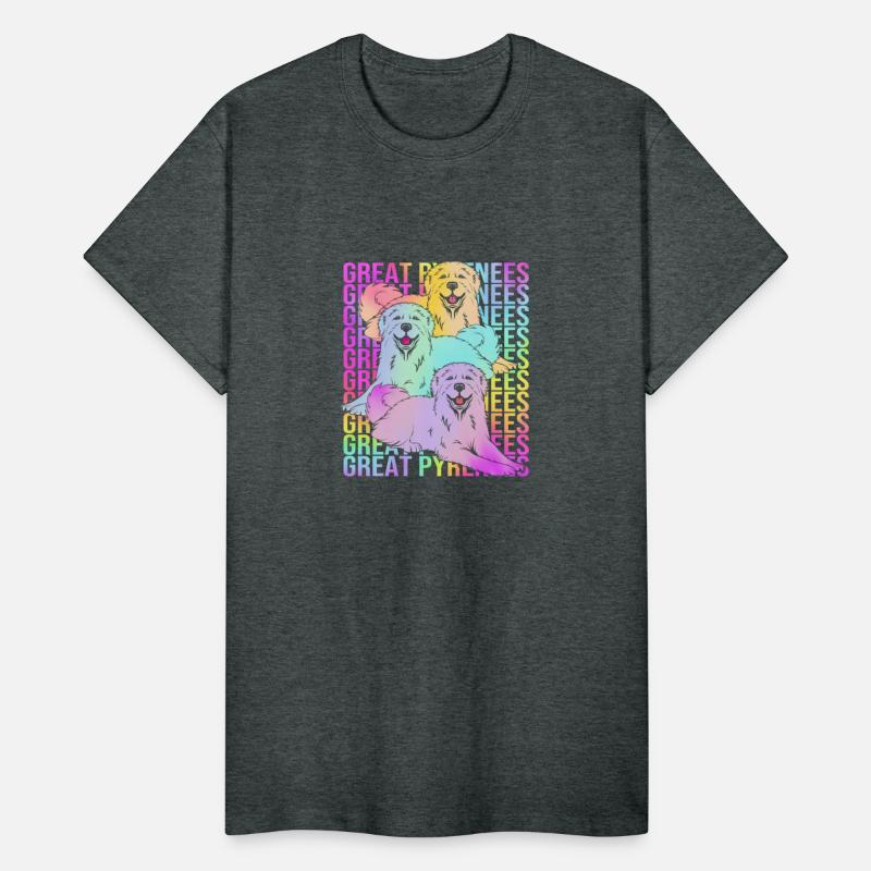 Tie Dye Pet Lover Dog Owner Great Pyrenees