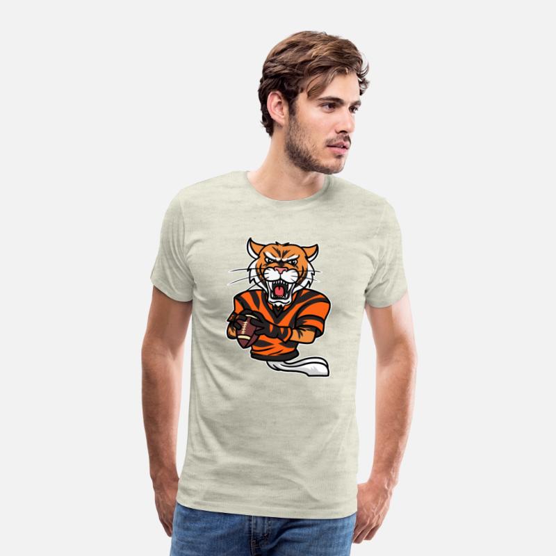 Tiger Football American Sport Match Active