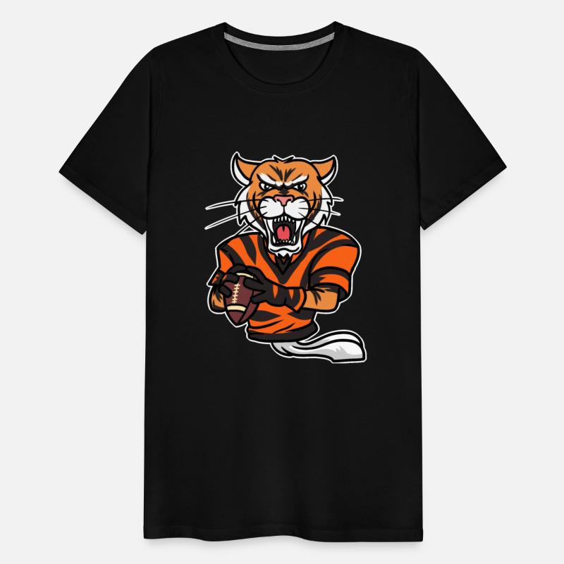 Tiger Football American Sport Match Active
