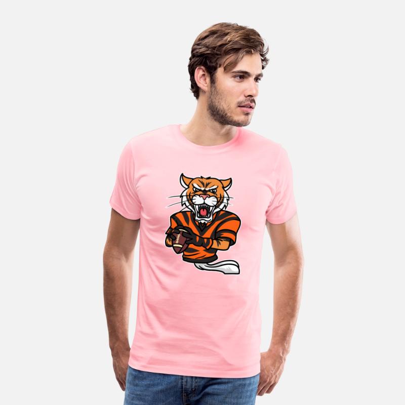 Tiger Football American Sport Match Active