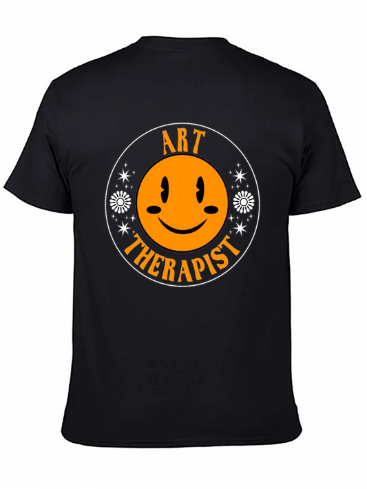 Art Therapist Smiley Face T-Shirt
