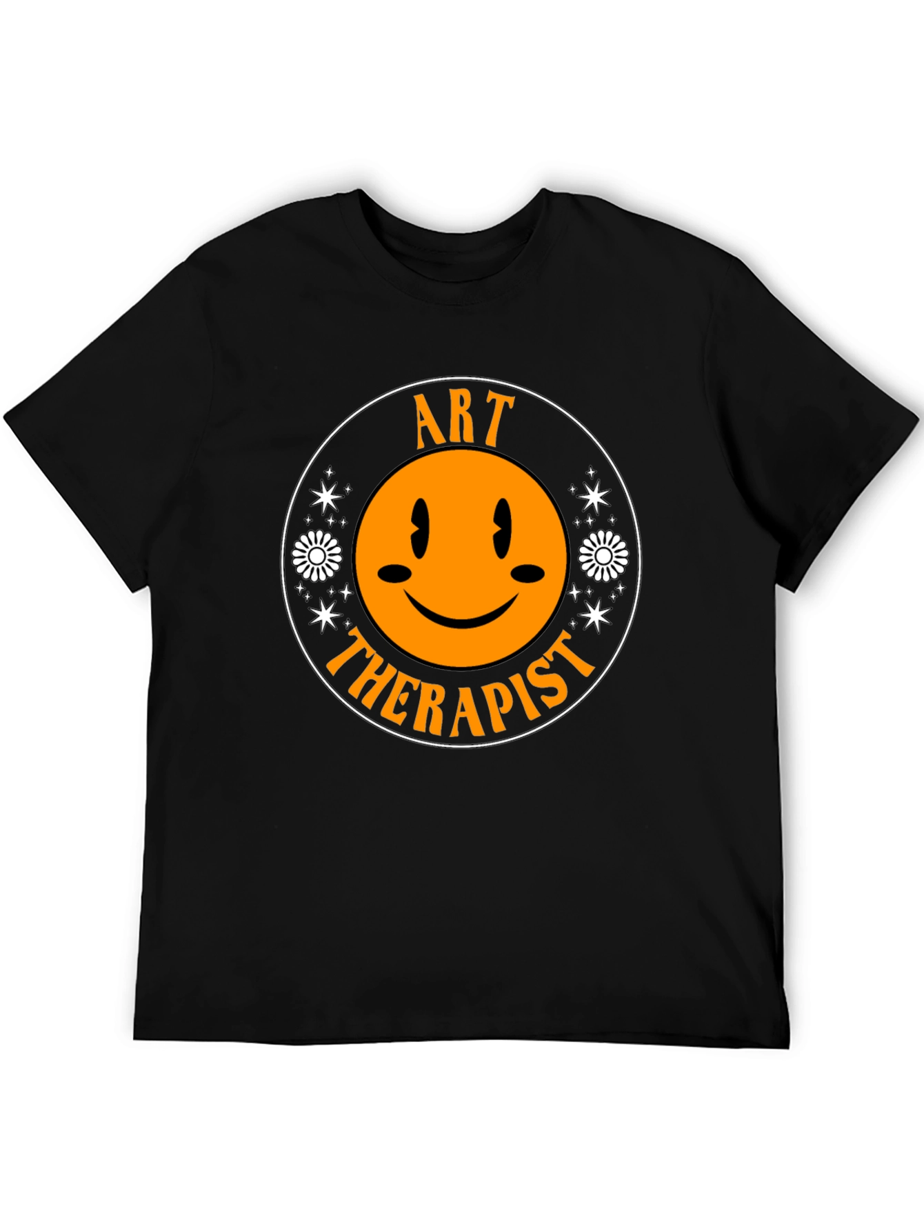 Art Therapist Smiley Face T-Shirt