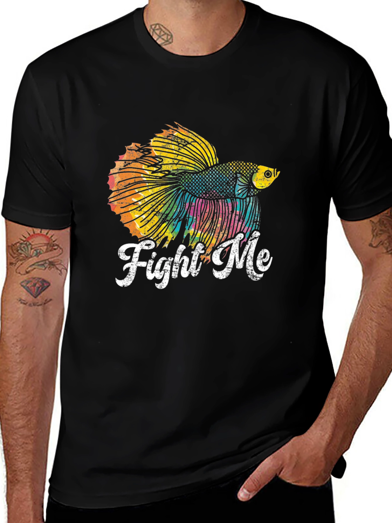 Betta Fish Fight Me T-Shirt