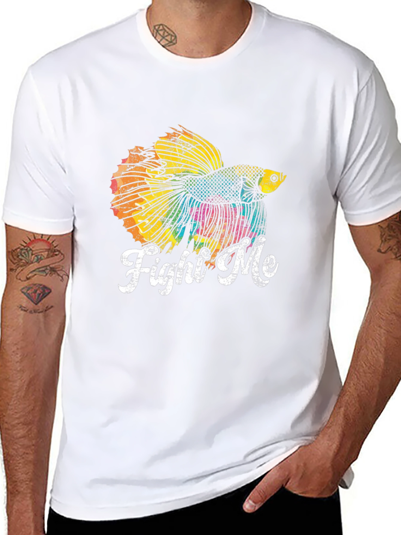 Betta Fish Fight Me T-Shirt