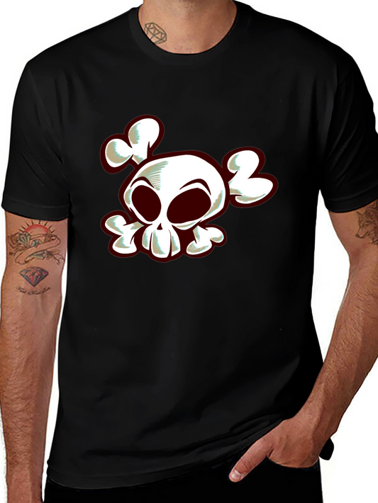 Skull & Crossbones Graphic Black T-Shirt