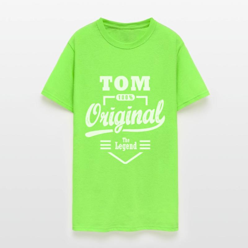 TOM ORIGINAL personalized tshirt first name tom