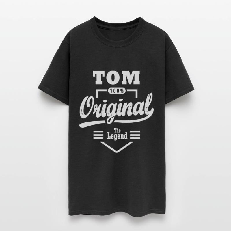 TOM ORIGINAL personalized tshirt first name tom