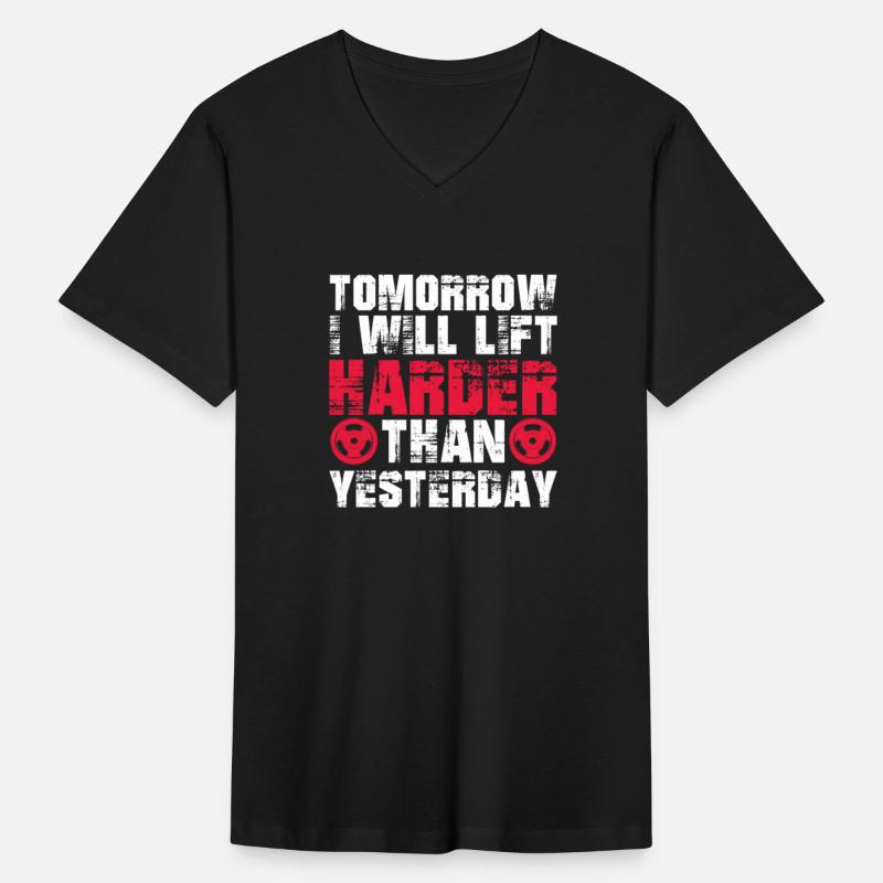 Tomorrow I Will Lift Harder Than Yesterday