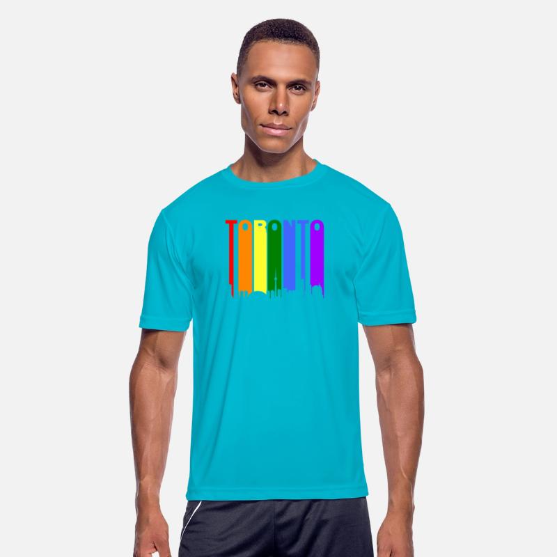 Toronto Canada Rainbow Skyline LGBT Gay Pride