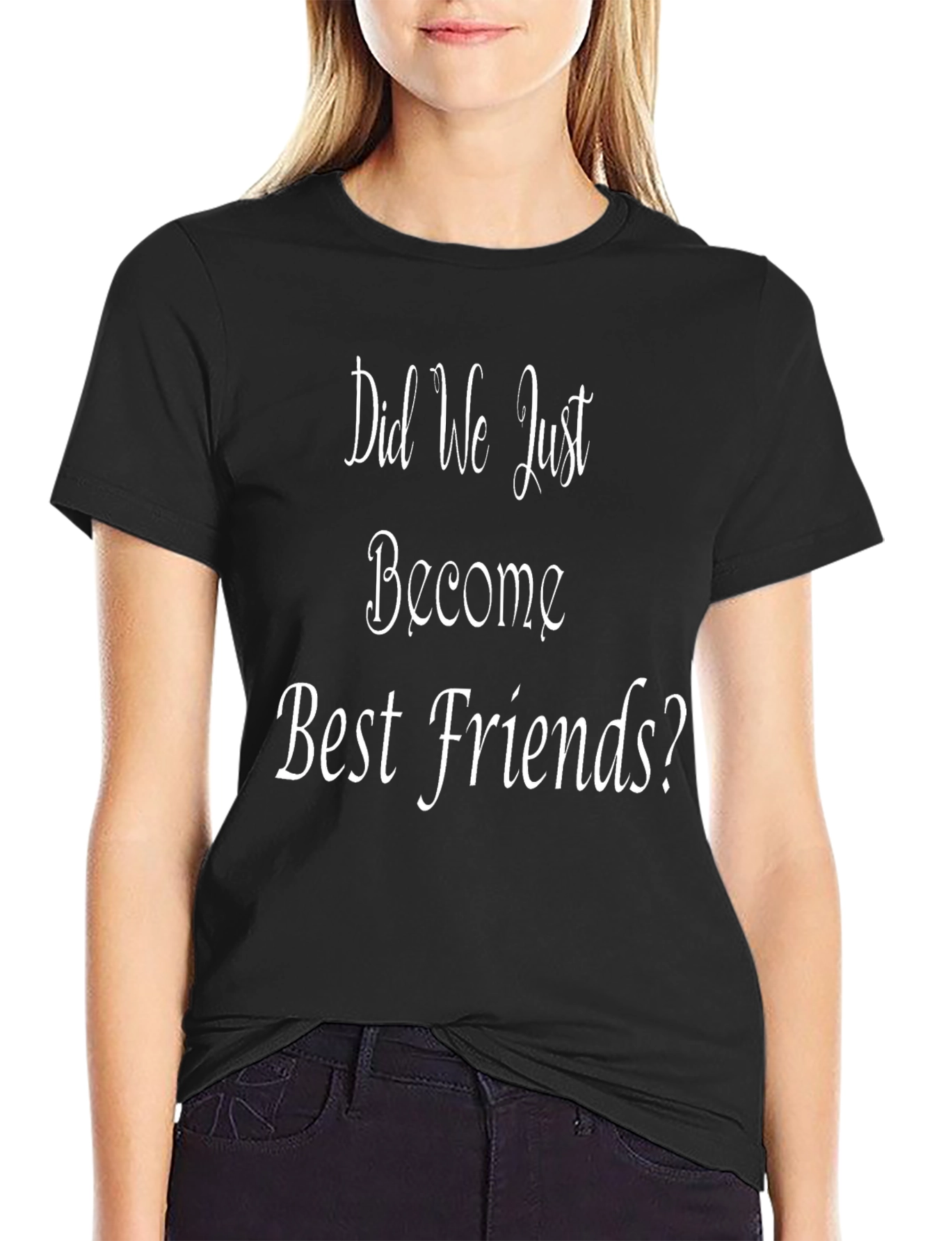 Funny Best Friends Graphic T-Shirt