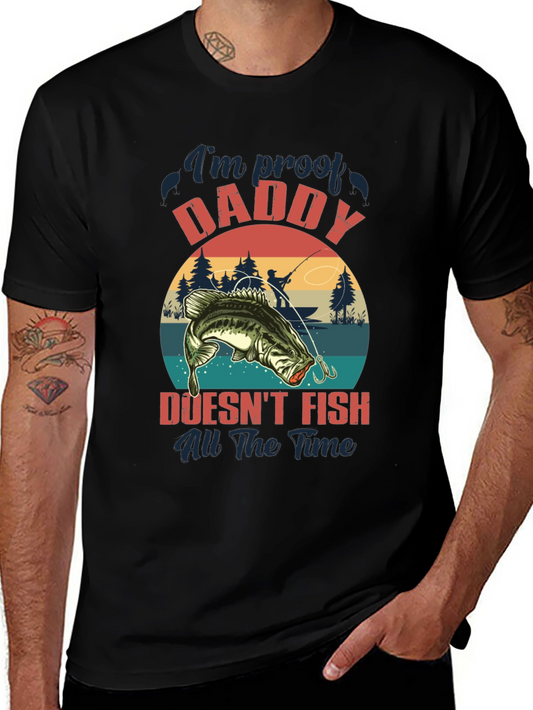 Daddy Fishing T-Shirt