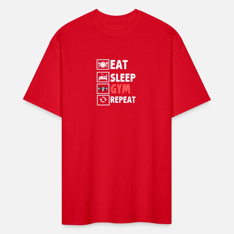 Training Eat Sleep Gym Repeat T-Shirt