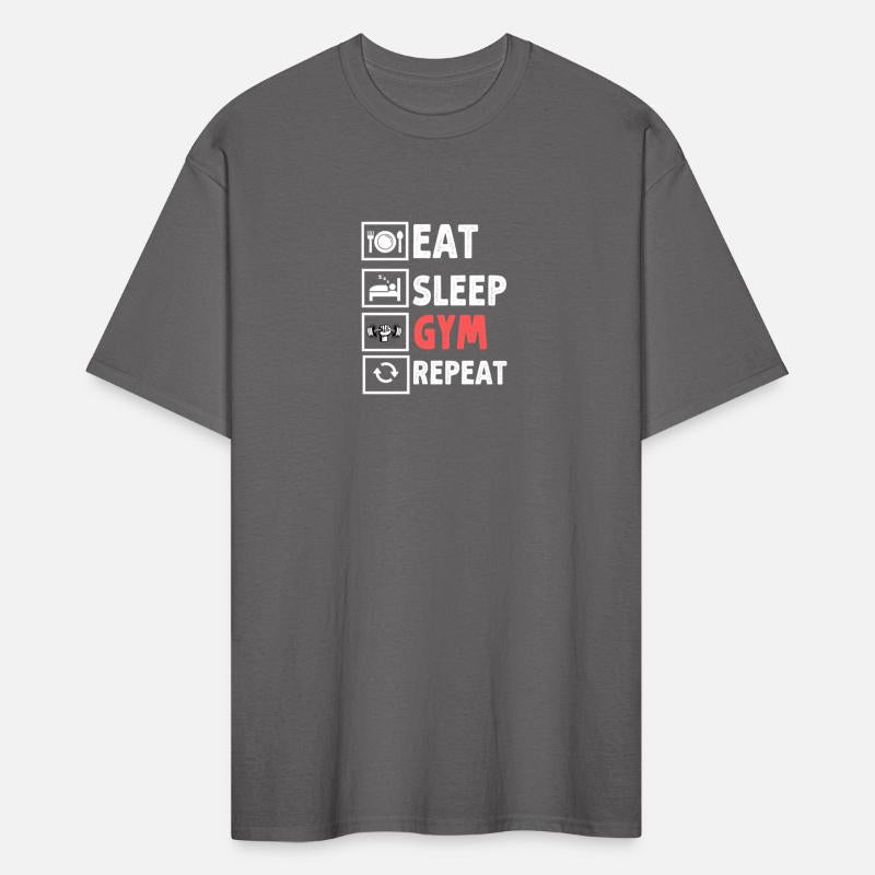Training Eat Sleep Gym Repeat T-Shirt