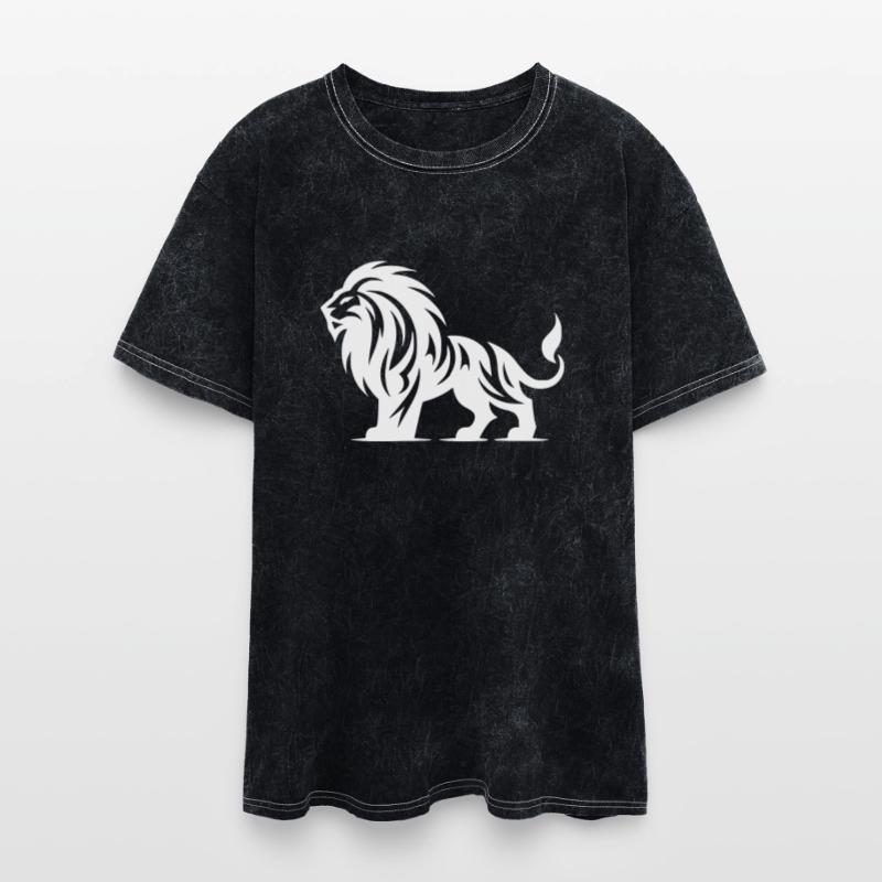 Tribal Lion With Large Mane