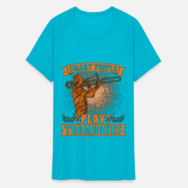 Trombone Smart People Play Brass Band Trombonist