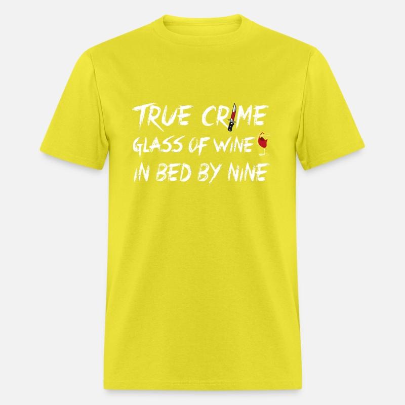 True Crime Glass Of Wine In Bed By Nine Blood Knif
