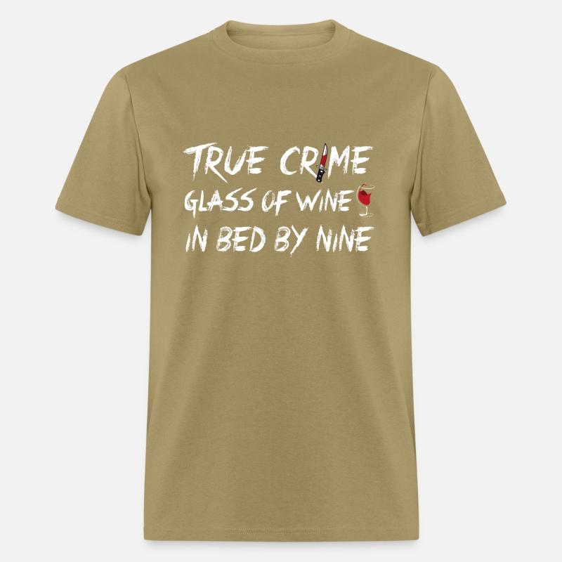 True Crime Glass Of Wine In Bed By Nine Blood Knif