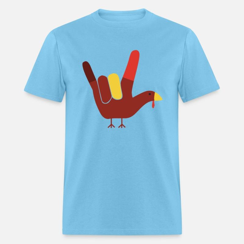 Turkey Hand Sign Thanksgiving