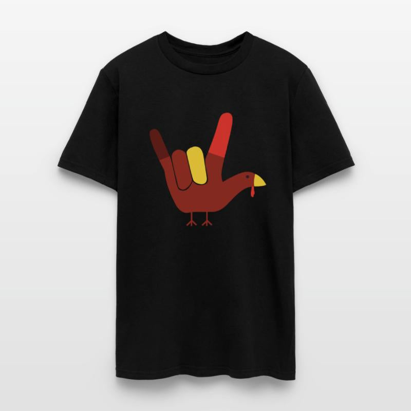 Turkey Hand Sign Thanksgiving