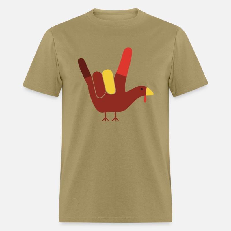 Turkey Hand Sign Thanksgiving