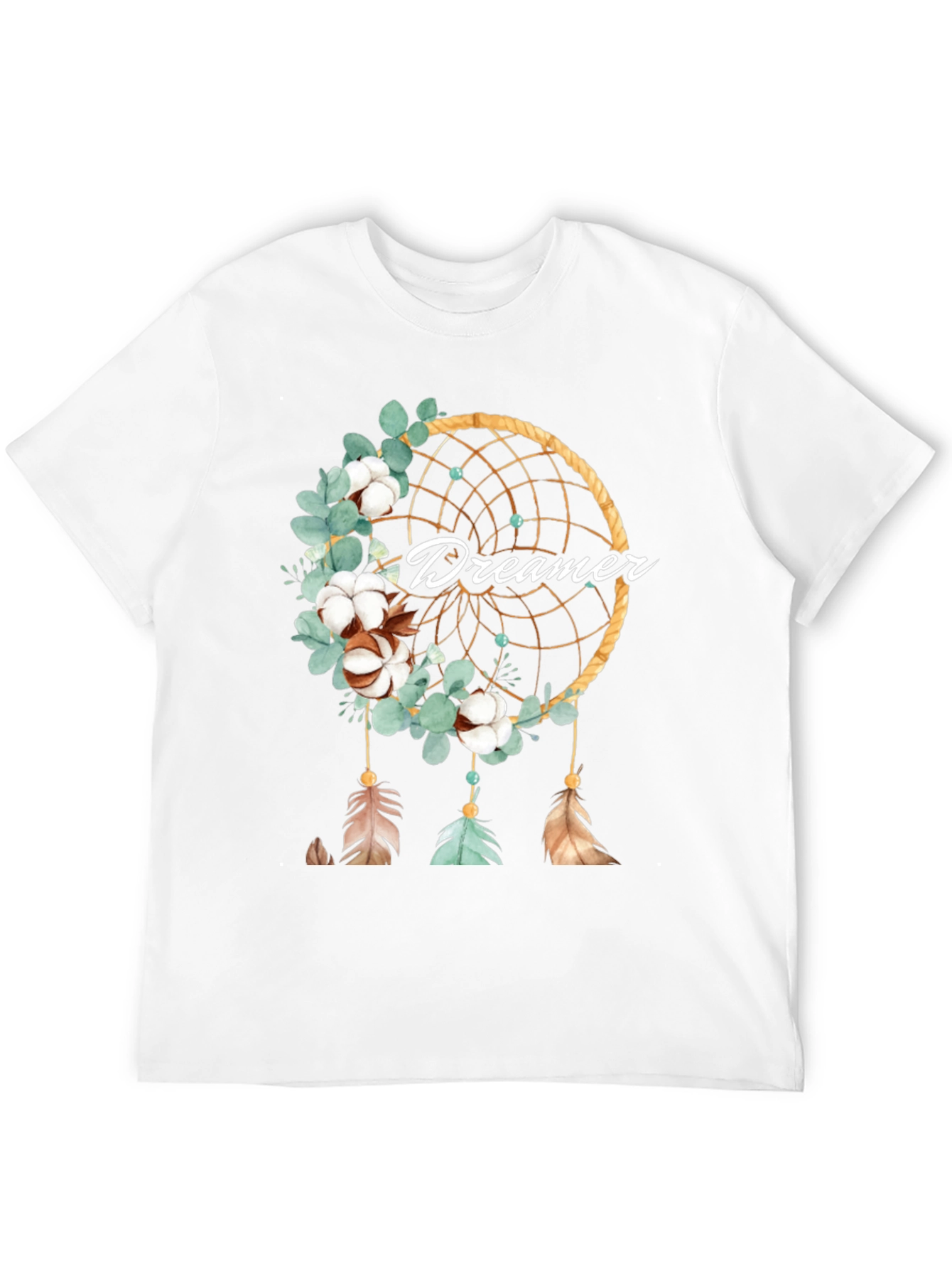 Dreamer Dreamcatcher T-Shirt Boho Style