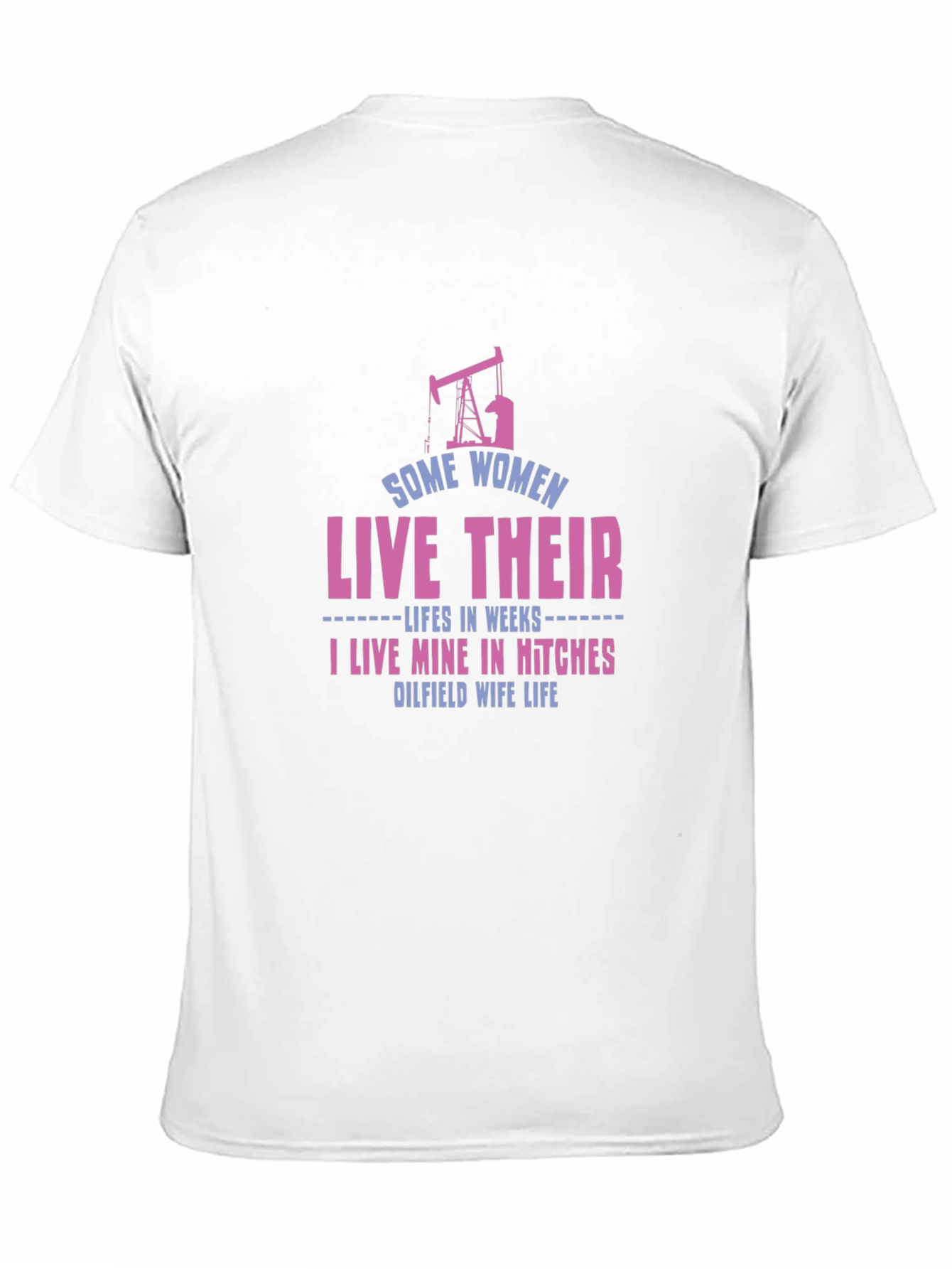 Oilfield Wife Life Graphic Tee - Black