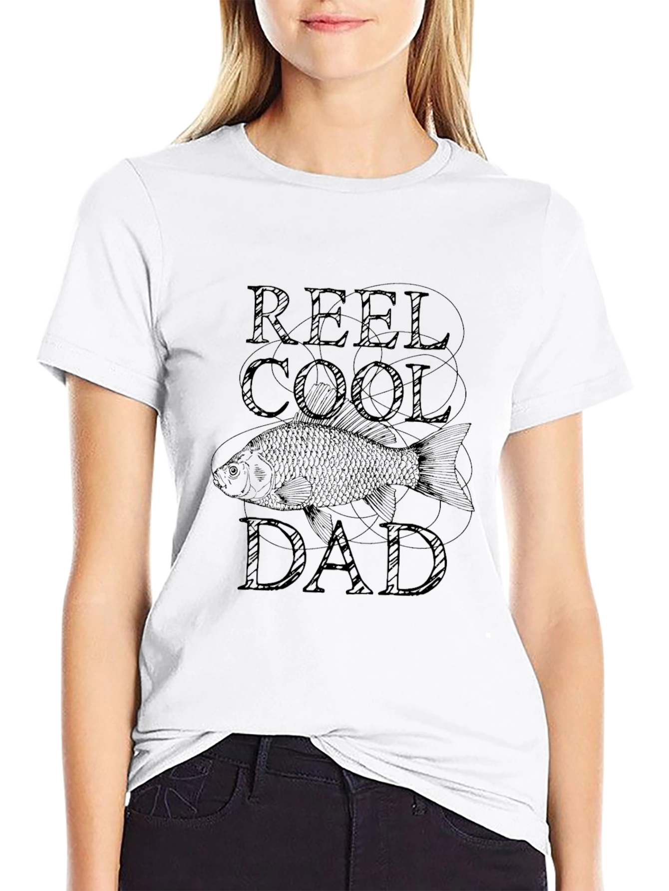Reel Cool Dad T-Shirt - Fishing Lover Tee