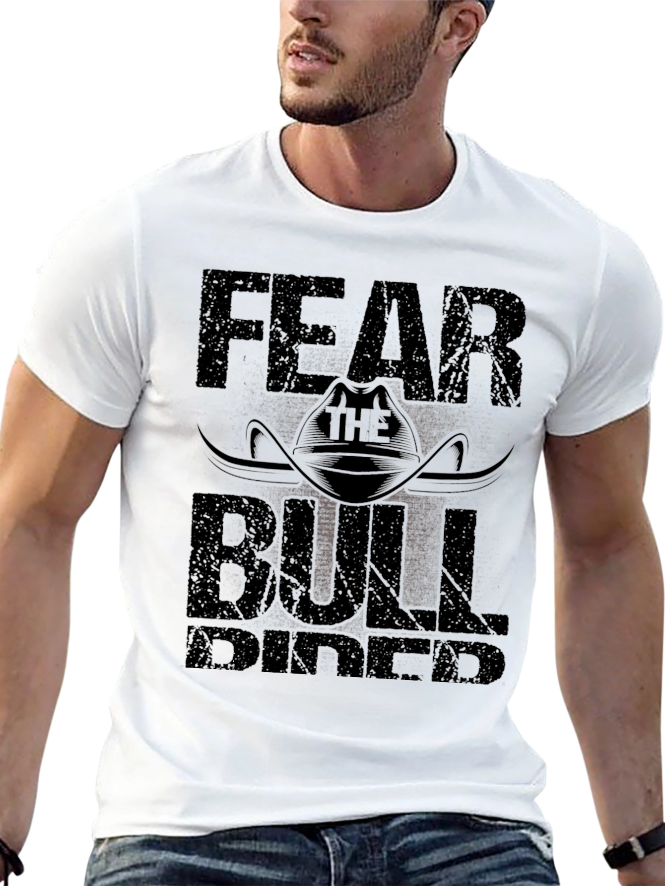 Fear the Bull Rider Graphic Tee