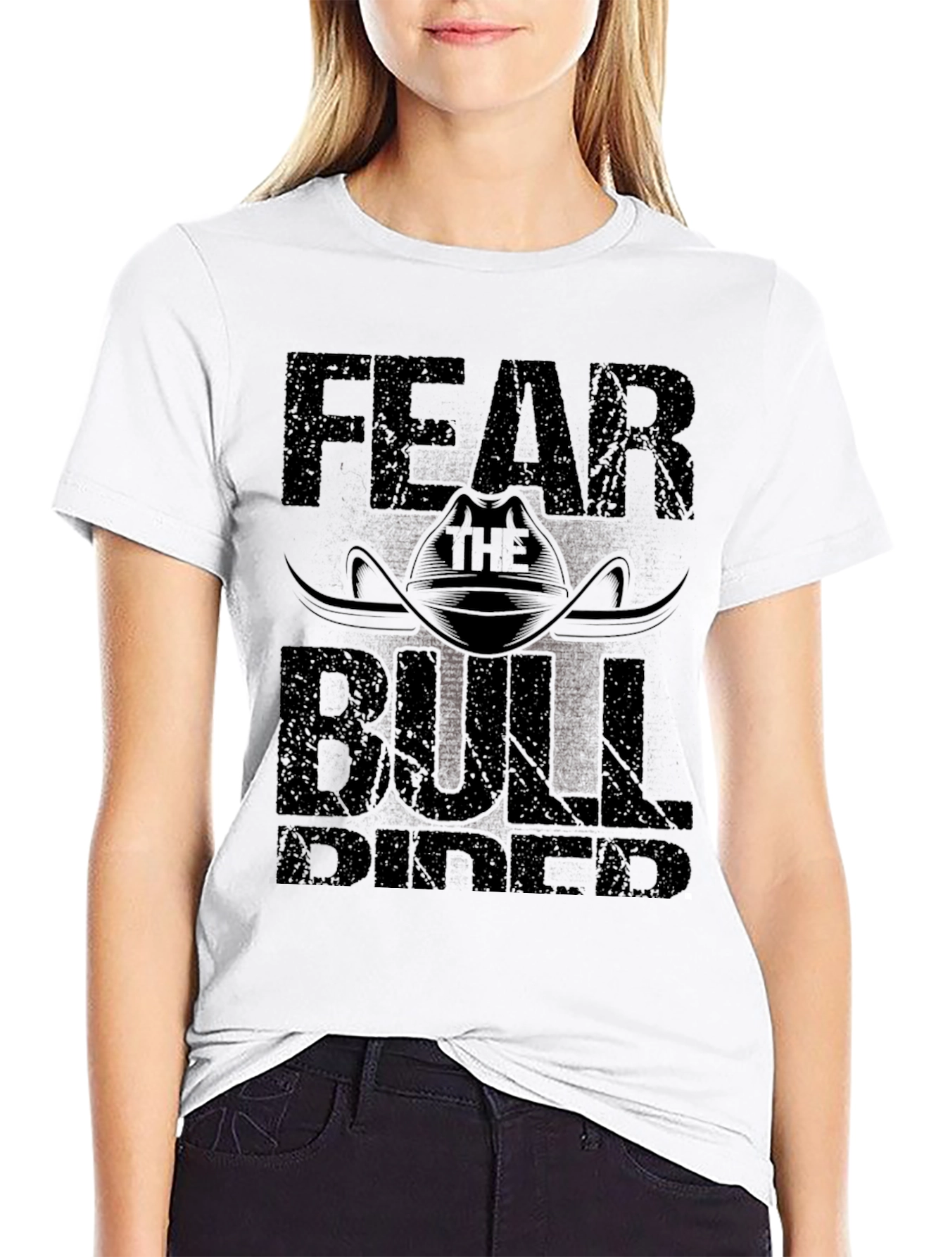 Fear the Bull Rider Graphic Tee