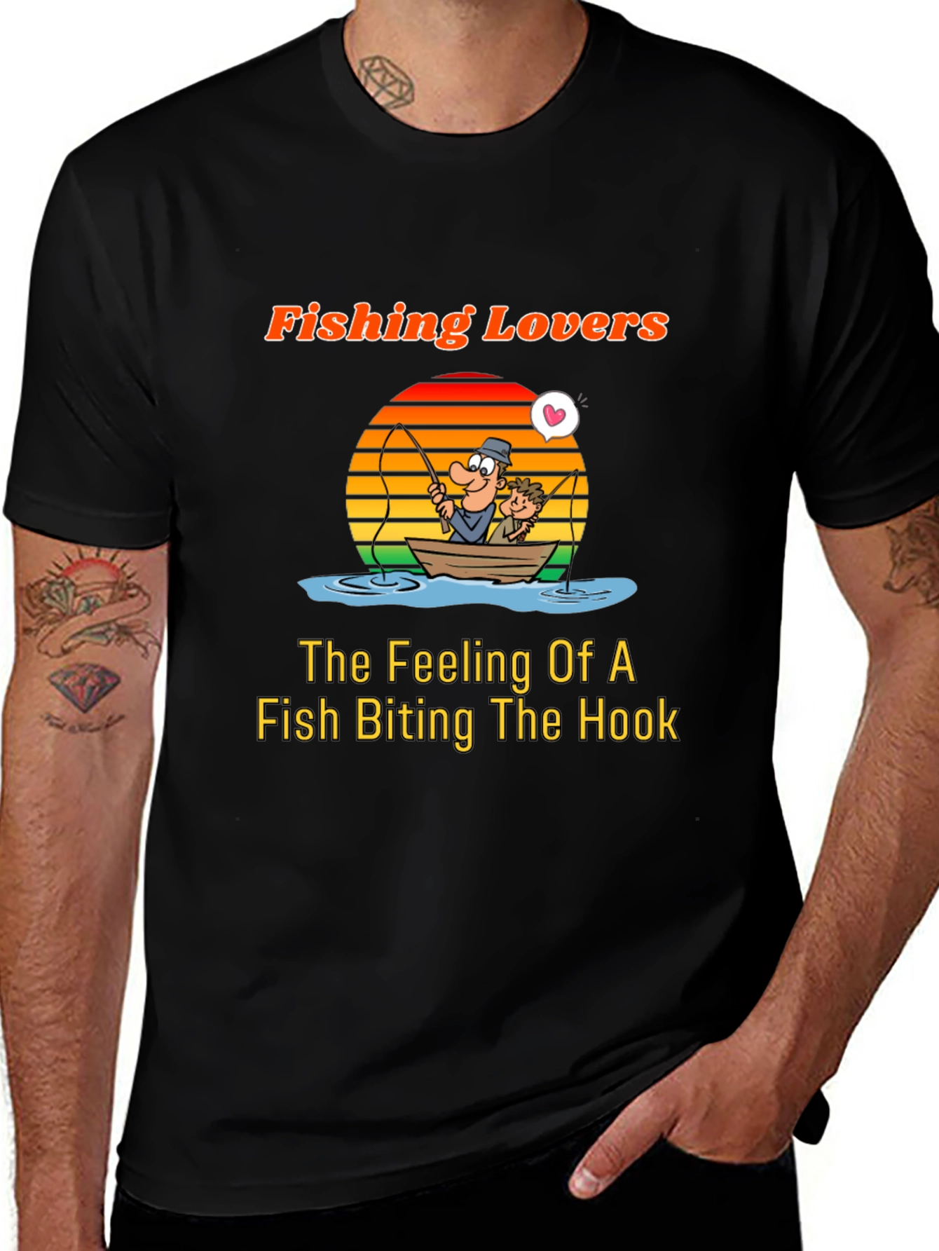 Fishing Lovers T-Shirt - Fisherman Gift Idea