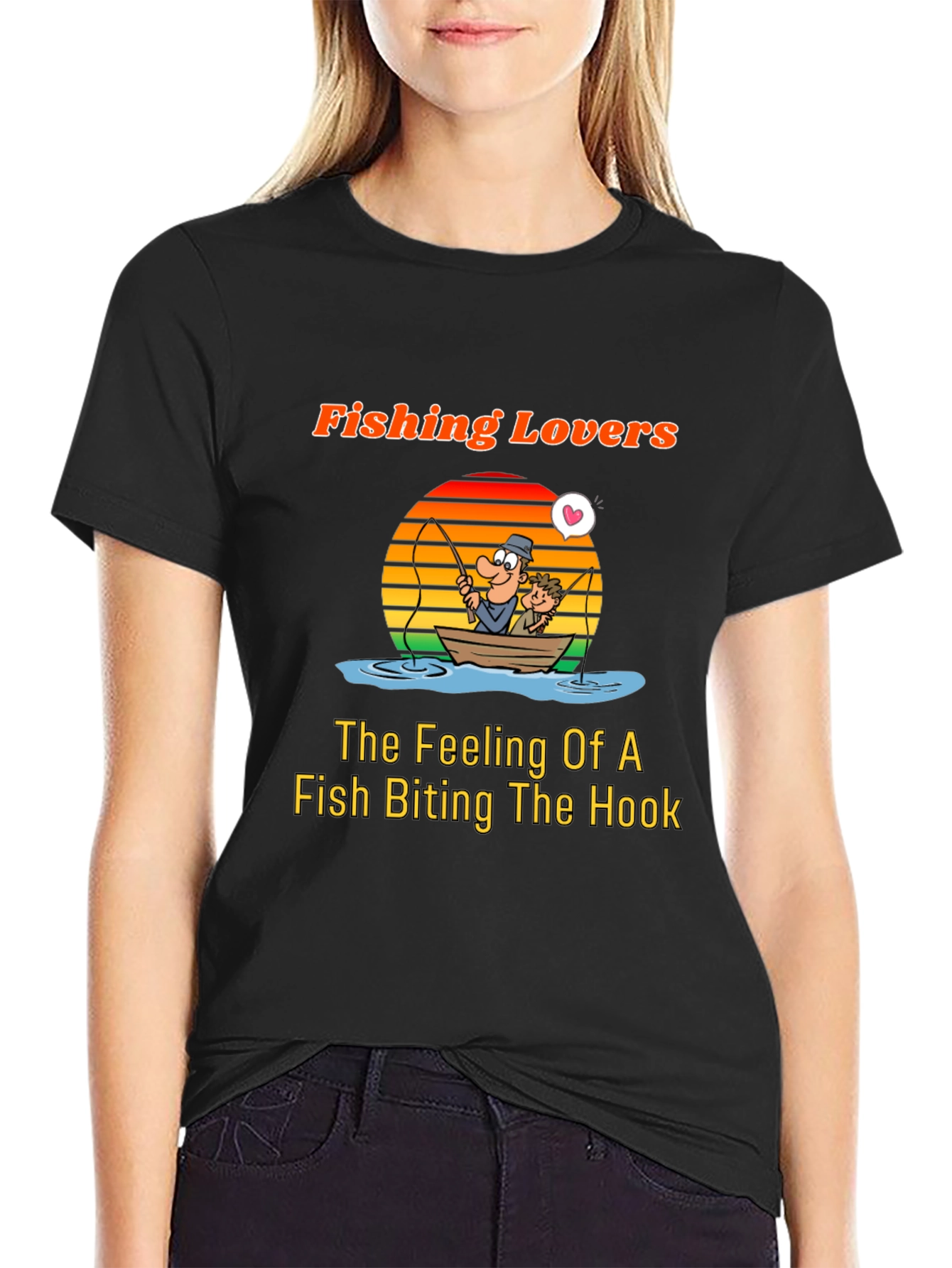 Fishing Lovers T-Shirt - Fisherman Gift Idea