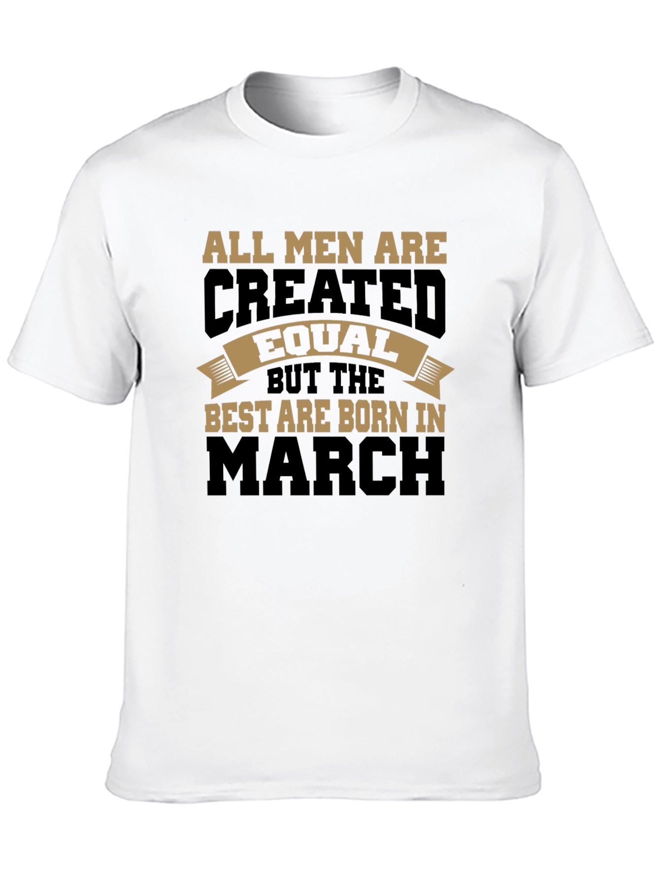 Mens Born in March Graphic T-Shirt