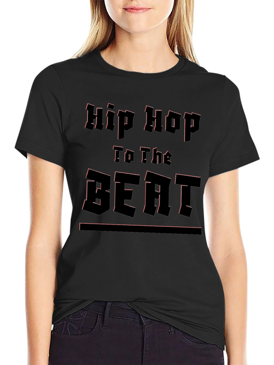 Hip Hop To The Beat Black T-Shirt