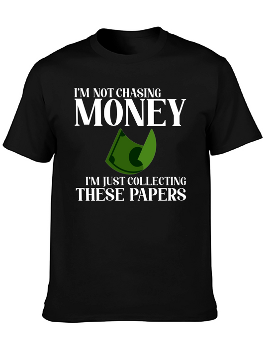 Money Papers Graphic Tee