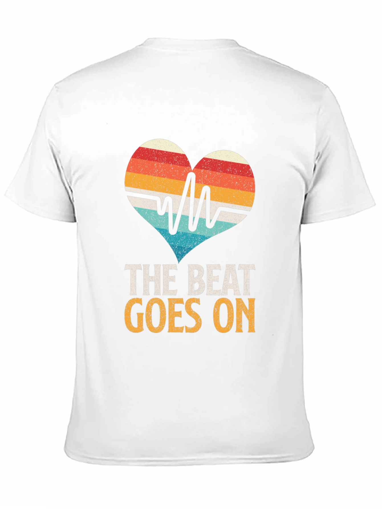 The Beat Goes On Heartbeat T-Shirt