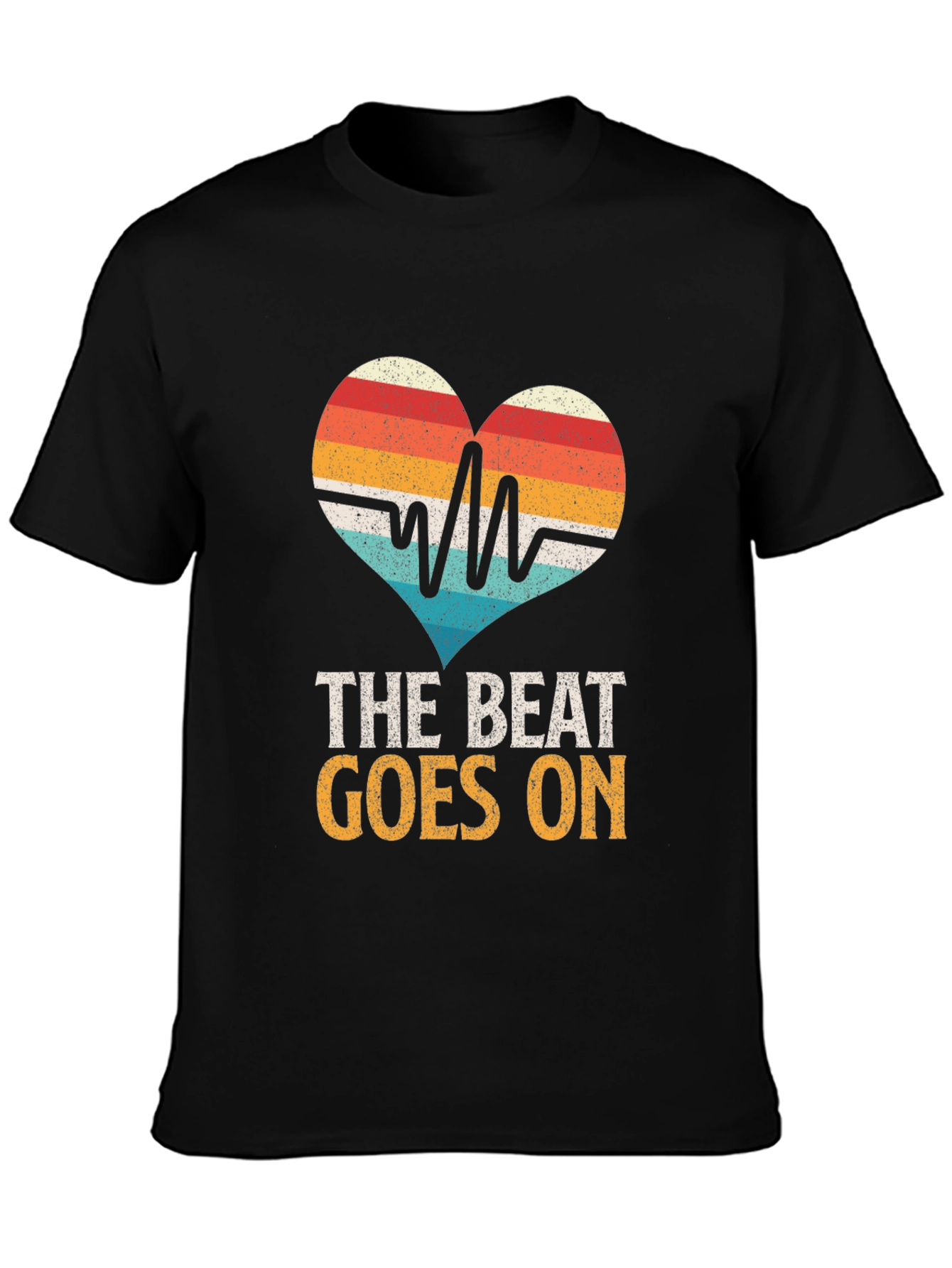 The Beat Goes On Heartbeat T-Shirt